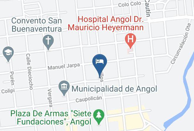 Malleco Province - 202 Hotel Boutique Maps