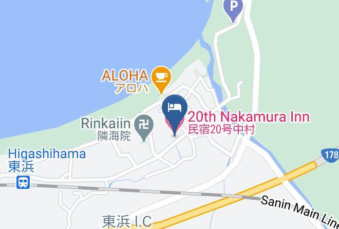 Iwami Towniwami District - 20th Nakamura Inn Maps