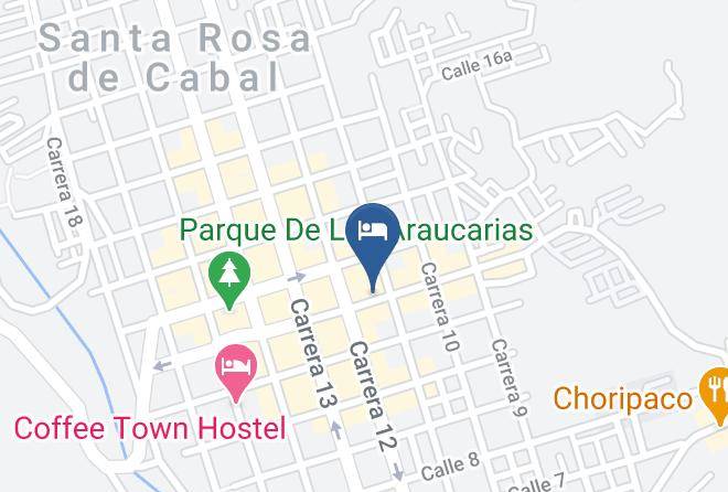 Santa Rosa De Cabal - 212 Hotel Maps
