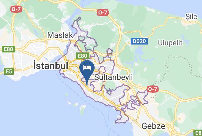 Maltepe - 216 Palace Maltepe Otel Maps