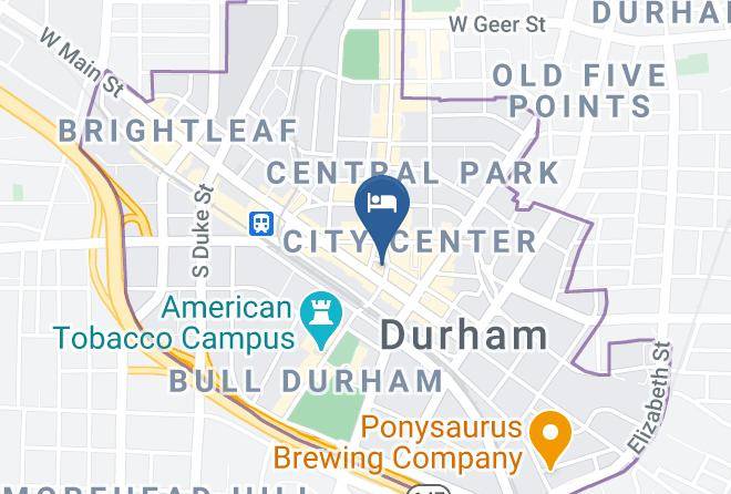 Durham - 21c Museum Hotel Durham Maps