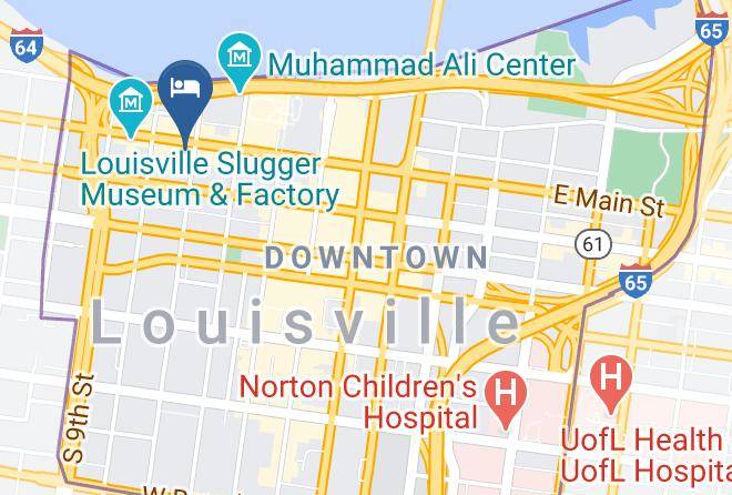 21c Museum Hotel Louisville Mgallery Map