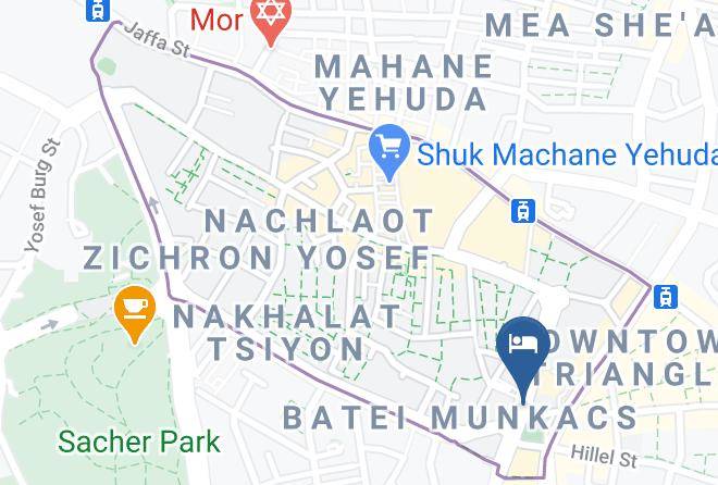 Jerusalem - 21st Floor Hotel Maps