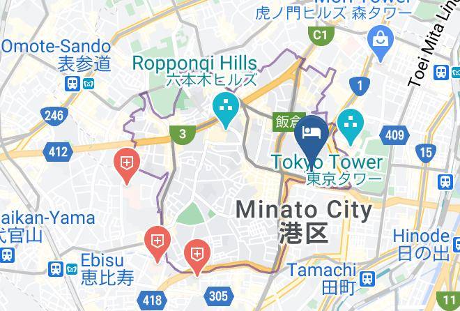 Minato Ward - 2269azavu Maps