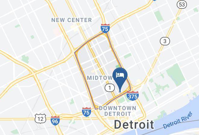 Wayne County Brush Park - 234 Winder Street Inn Detroit Maps