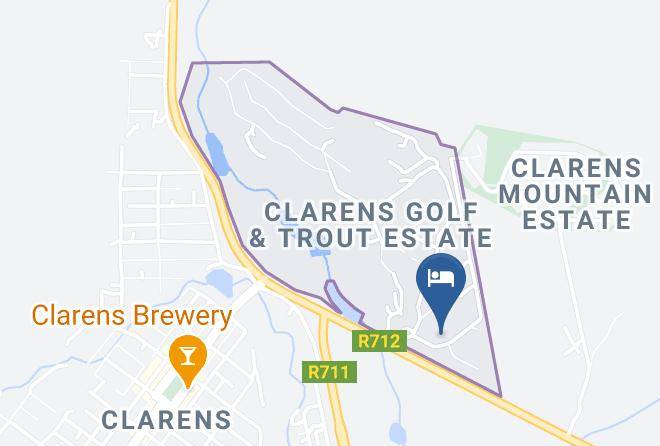 235 Clarens Map