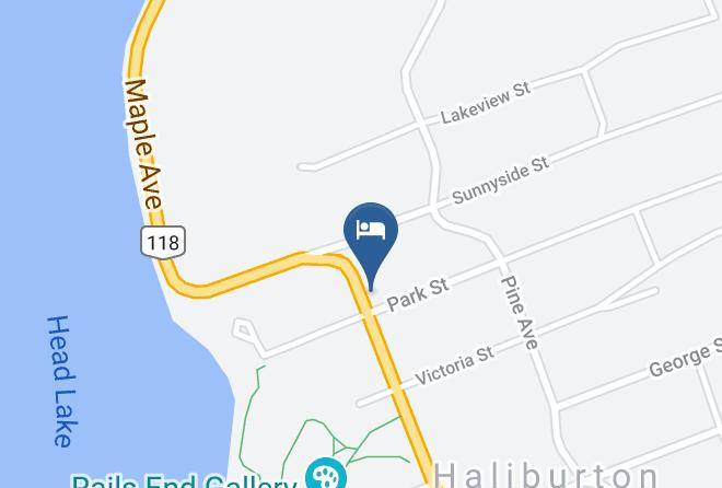 Haliburton - 23maple Com B&b Maps