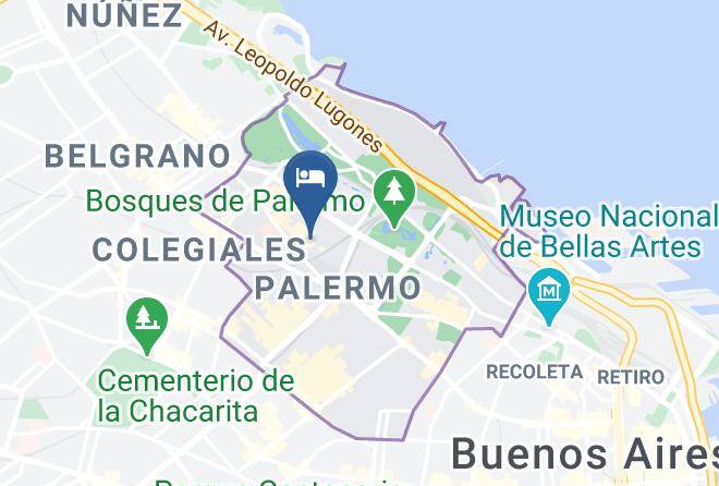 Buenos Aires - 248 Finisterra Hotel Boutique Maps
