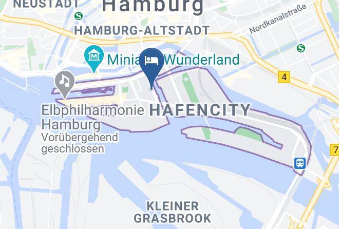 Stadt Hamburg - 25hours Hotel Hamburg Altes Hafenamt Maps