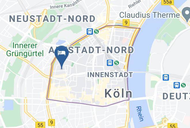Cologne - 25hours Hotel Koeln The Circle Maps