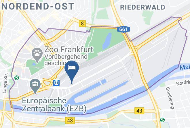 Frankfurt Am Main - 25hours Hotel Frankfurt The Goldman Maps