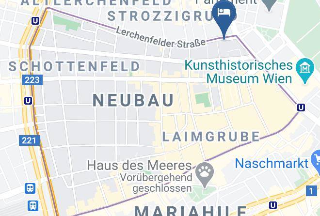 Vienna Neubau - 25hours Hotel Vienna At Museumsquartier Maps