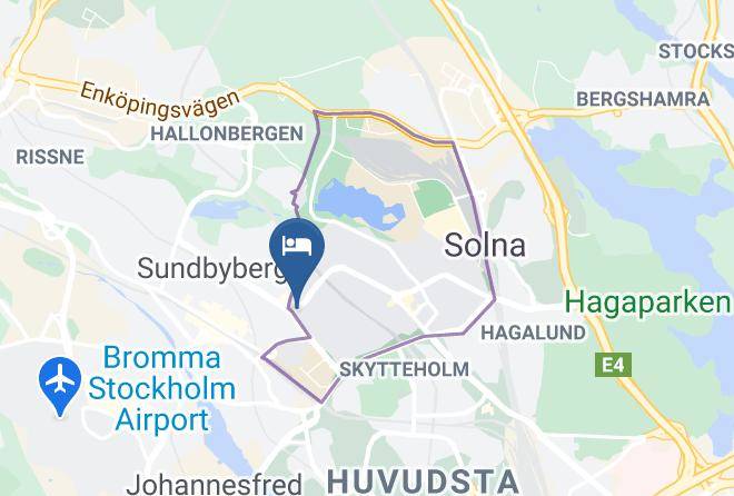 2home Hotel Solna Map