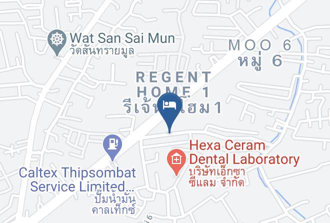 Amphoe San Sai - 308 Cnx Rest & Roll Maps