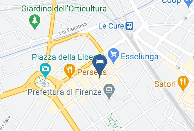 Florence - 3110 Art Hotel Firenze Maps