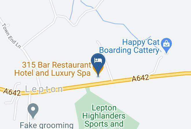 Kirklees - 315 Bar Restaurant Hotel And Luxury Spa Maps