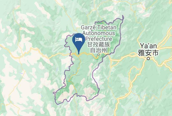 Garze Zangzu Aut Prefecture - 318 Chain Motel Xinduqiao Maps