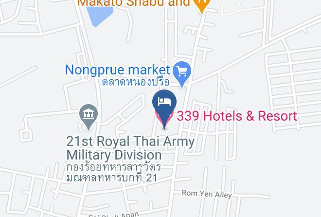 Amphoe Mueang Nakhon Ratchasima - 339 Hotels & Resort Maps