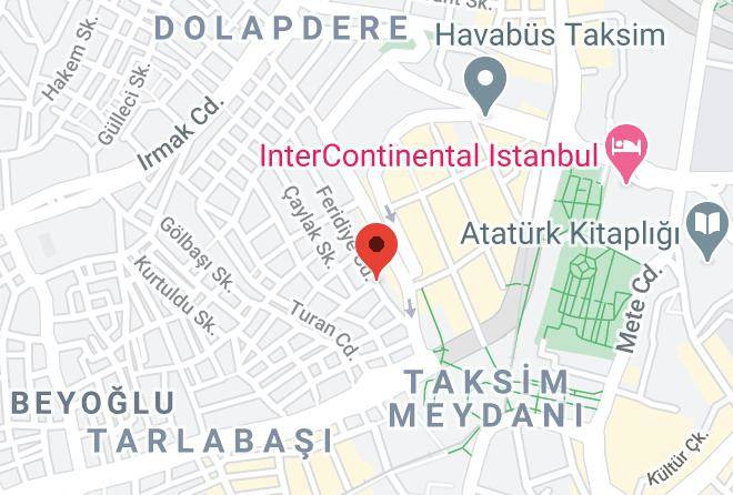 Beyoglu - 35tam Butique Hotel Maps