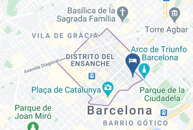 Barcelona - 360 Hostel Barcelona Maps