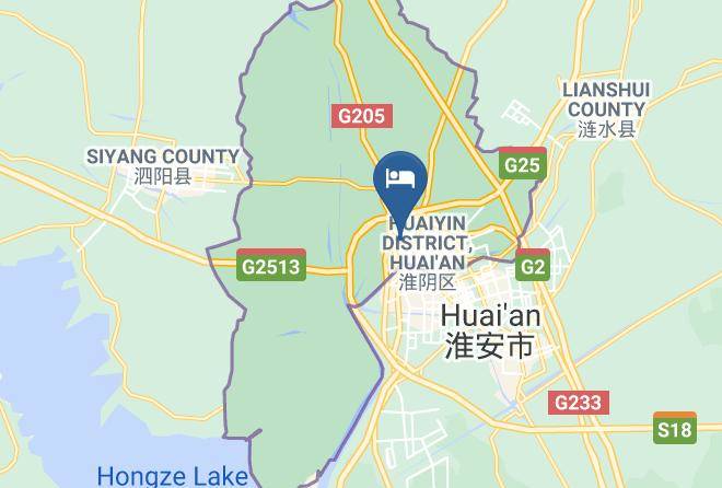 Huaian - 365 Impression Express Hotel Maps