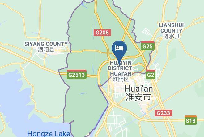 Huaian - 369 Express Hotel Maps
