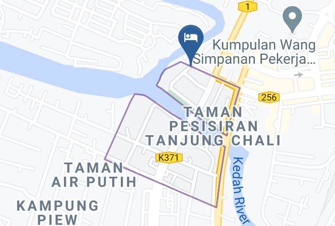 Daerah Kota Setar - 38pc Boutique Hotel Maps