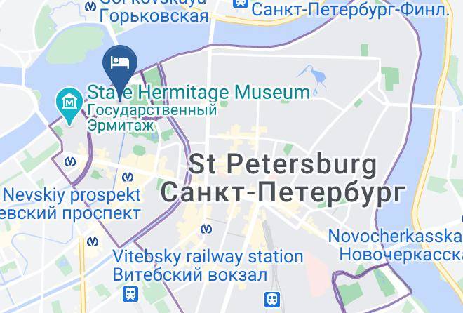 Saint Petersburg - 3mosta Hotel Maps