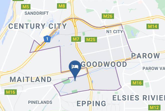 City Of Cape Town - 41oncedar Bed And Breakfast Maps