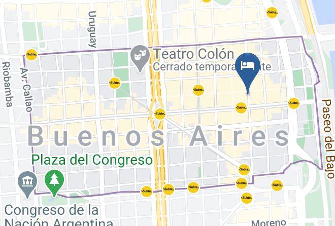 San Nicolas - 474 Buenos Aires Hotel Maps