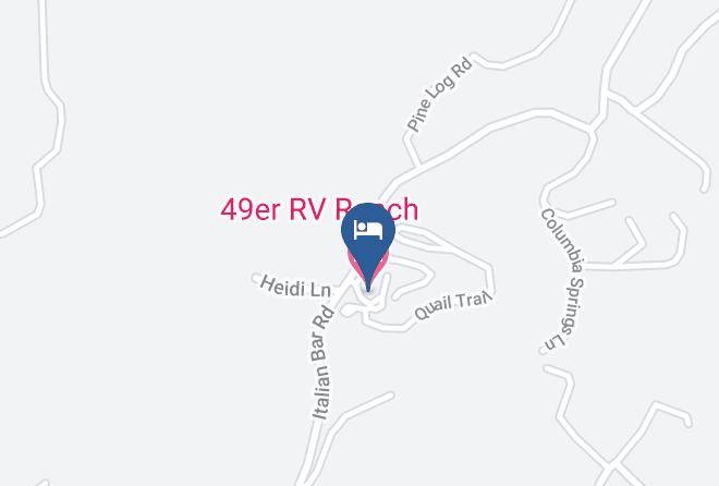Tuolumne - 49er Rv Ranch Maps