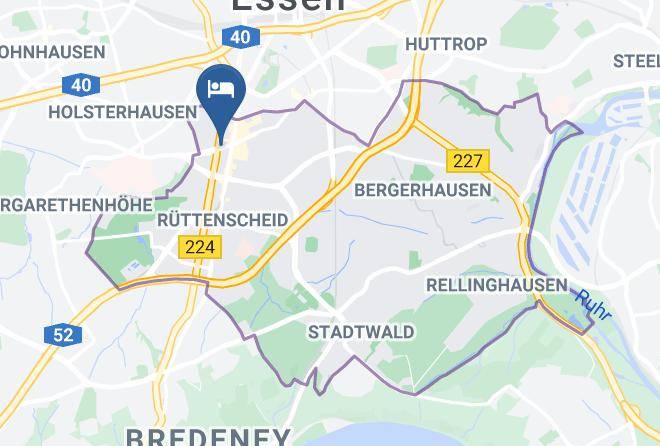 Essen - 4 Raum Ferienwohnung Essen Maps