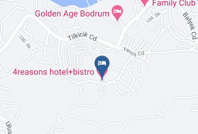 Bodrum - 4reasons Hotel+bistro Maps