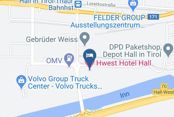 Innsbruck Land - Hwest Hotel Hall Maps