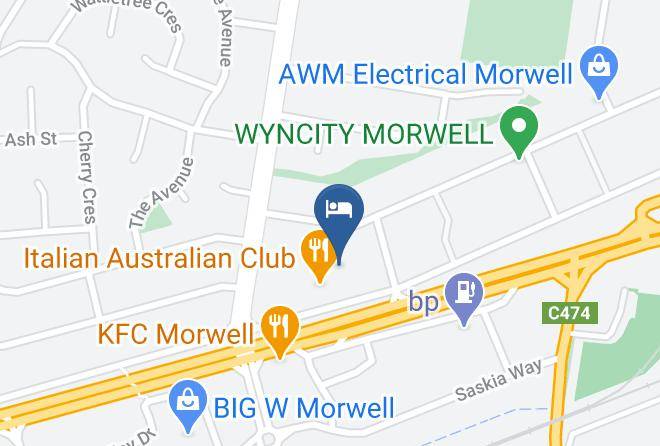Latrobe - 503 On Princes Drive Motel Maps