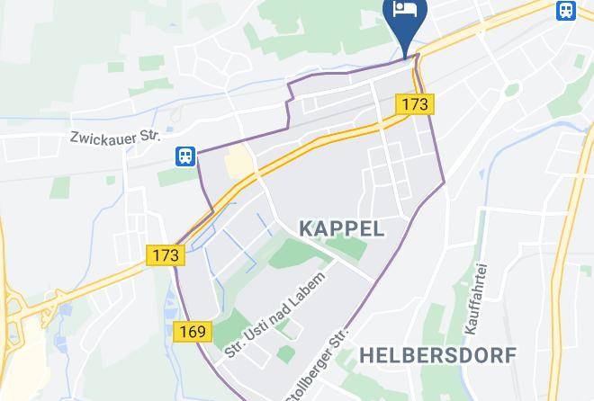 Chemnitz - 50s Ville Motel Maps