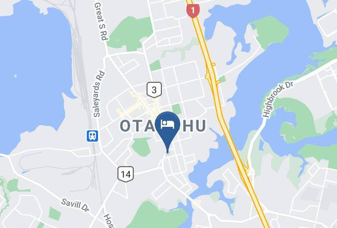 Auckland - 540 On Great South Motel Maps