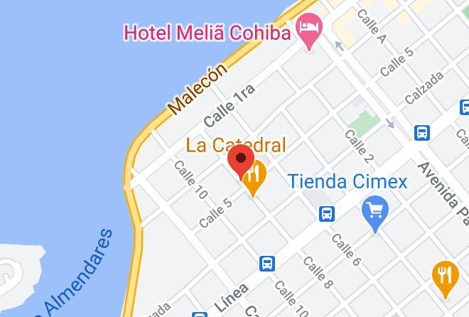 Plaza De La Revolucion - 5ta Y 8 Vedado Maps