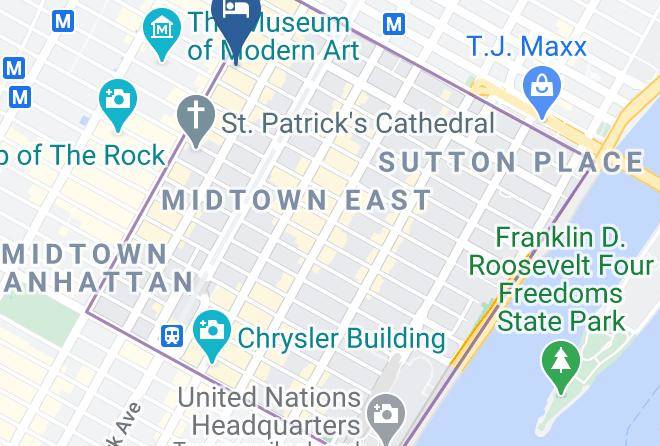 5th & 55th Residence Club Map