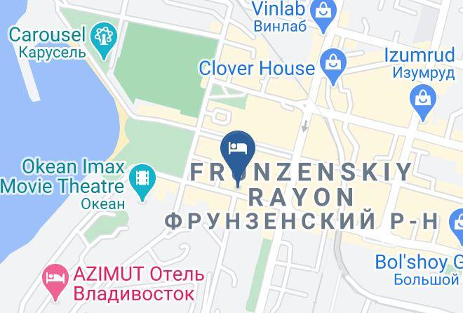 Vladivostok Urban Okrug - 7 11 Hotel Maps