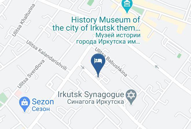 Irkutsk - 777 Hotel Complex Maps