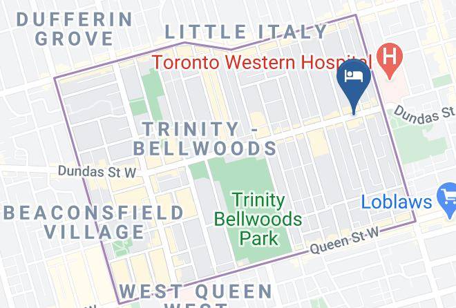 791 Dundas Street Ouest Toonto Map