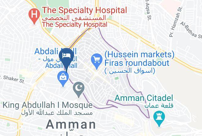 Amman - 7boys Hotel Maps