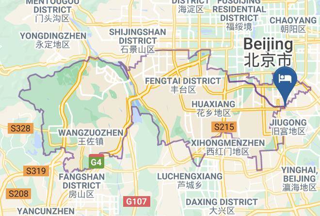 Beijing - 7days Inn Beijing Yizhuangqao Maps