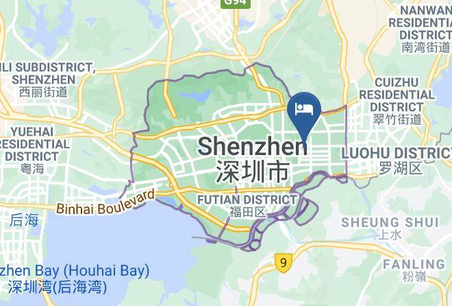 7days Inn Shenzhen Huaqiangbei Subway Station Map