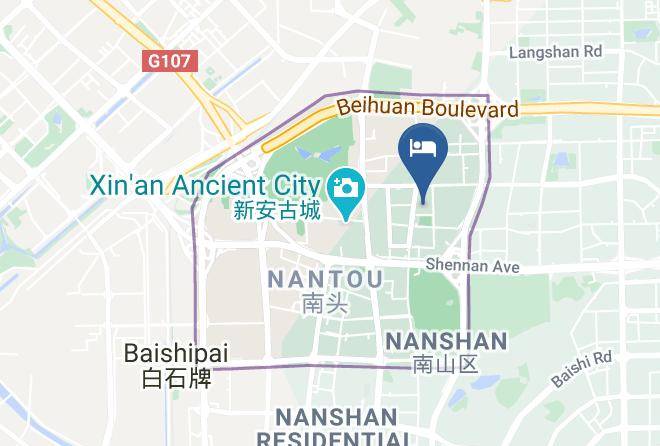 Shenzhen - 7days Inn Shenzhen University Maps