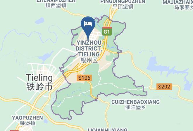 Tieling - 7days Inn Tieling Railway Station Maps