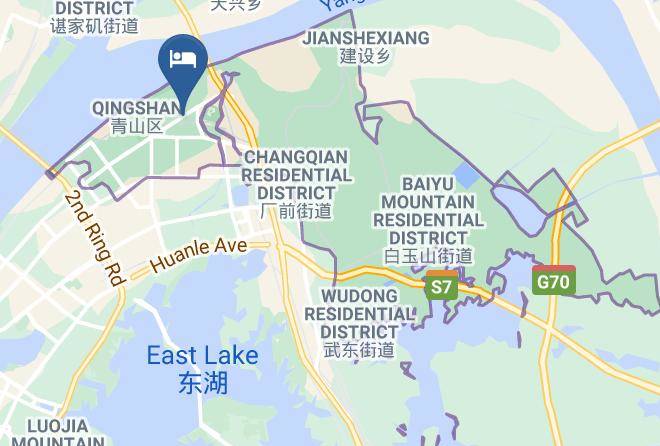 Wuhan - 7days Inn Wuhan Honggangcheng Maps