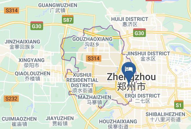 Zhengzhou - 7days Inn Zhengzhou Goverment Tongbo Road Maps