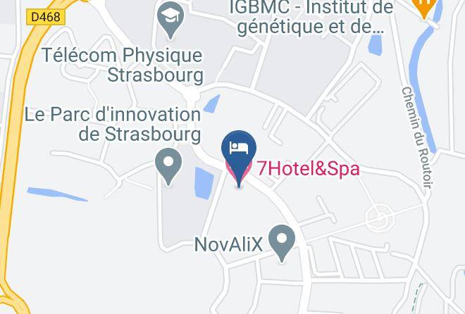 Bas Rhin - 7hotel&spa Maps